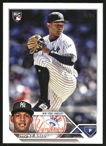 2023 Topps Update #US279 Jhony Brito RC  