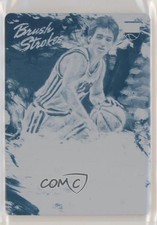 2015-16 Court Kings Brush Strokes Printing Plate Cyan 1/1 Vinny Del Negro 7n6