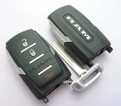 OEM 2019-2024 RAM 1500 Pick up truck smart keyless remote key fob OHT-4882056 - Image 1 of 4