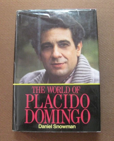 SIGNED - THE WORLD OF Placido Domingo - 1st edition DJ 1985 - NF - opera Cover