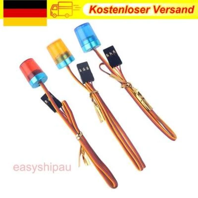 Auto RC LED Warnleuchte Rundumleuchte Rundumlicht Lampe 5 LED Aluhalterung NEU - Bild 1 von 4