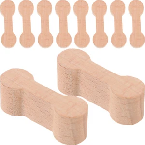 10 Stck. Holz Zum Selbermachen Schienenadapter Simulation Zug Verbinder Kind Spielzeug Neu - Bild 1 von 12