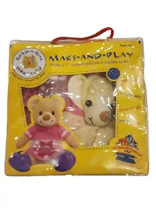 NEU Build A Bear Workshop Make Play 7" Animal & One komplettes Outfit Teddy 42270 - Bild 1 von 10