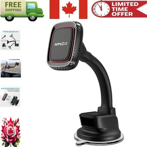 Support Téléphone Magnétique Premium pour Voitures - Compatibilité Tableau de Bord Pare-Brise - Photo 1 sur 9