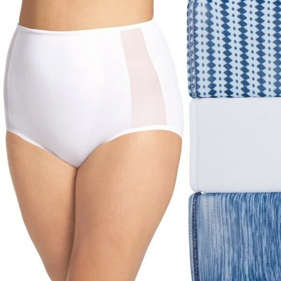 Paquete de 3 calzoncillos ropa interior Olga ultra elásticos GS1603P, 6/M 7/L 8/XL 9/2XL azul marino Foto 1 de 1