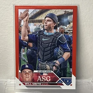 2023 Topps Update 2023 All-Star Game Red Will Smith 3/10 #ASG-24 LA Dodgers - Picture 1 of 7