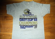 Image result for 1988 grey cup t-shirts