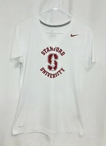 Nike Stanford University V-Neck T-Shirt Women's Size Large - NEW - lil3  - Picture 1 of 3