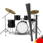 Trommelbürsten für Schlagzeug xintiandi 2 Stück einziehbar Nylon Jazz Trommel Bü