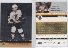 2002-03 Pacific Heads Up Blue /240 Sergei Samsonov #10
