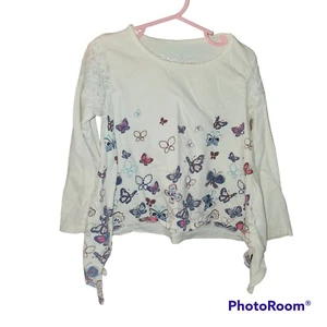 Freestyle Revolution Little Girls' 2 Pieces Butterfly Top Cream 5 - Picture 1 of 6