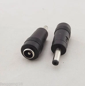 2x DC Power 4.0x1.35mm Male To 5.5x2.1mm Female Adapter Connector Asus Ultrabook - Picture 1 of 5
