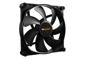 32x tranquille ! Ventilateur de boîtier Silent Wings 3 140 mm PWM - Noir/noir - BL071 - Photo 1/3