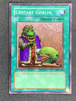 Upstart Goblin MRL-033 Common 1st Edition Yugioh Card [3] - Image 1 of 4