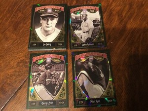 2013 Panini Cooperstown Green Crystal Parallels You Pick Free Shipping