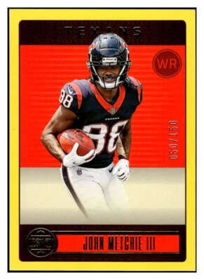 JOHN METCHIE III 2023 Panini Legacy /150 Yellow #38 NFL Texans  ID:73448 - Image 1 of 2