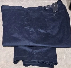 Neu mit Etikett! Tommy Hilfiger - Navy Stretch Cttn, Herren Flt.Fnt, Freizeit Chino Hose (46x32) - Bild 1 von 5