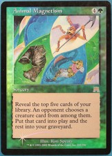 Animal Magnetism FOIL Onslaught PLD Green Rare MAGIC CARD (ID# 228409) ABUGames