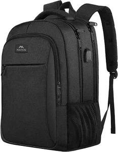 Men Women Backpack Travel Rucksack Business Macbook 15.6" Laptop Bag W/USB - Picture 1 of 10