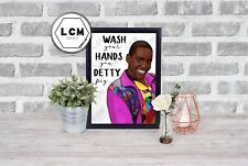 Wash Your Hands You Detty Pig | Sex Education Netflix | A4 Poster | Novelty Gift
