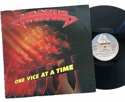 KROKUS: One Vice At A Time Vinyl LP 1982 Arista German Pressing SVG/VG - Image 1 of 4