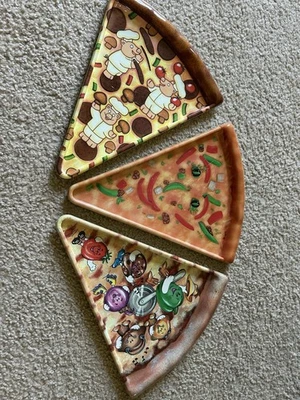 Deborah Mallow Vintage Pizzateller, 3, einzigartige Designs - Bild 1 von 4