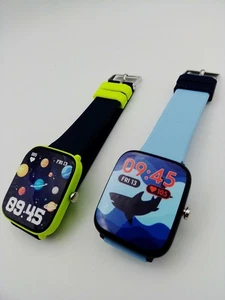 Ice-Watch ICE smart junior 2.0 – Gelb mit blauem Silikonarmband (Modell 022791) - Bild 1 von 3