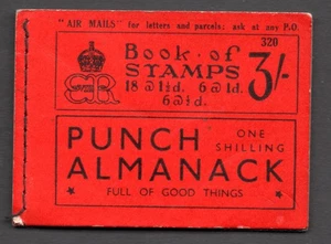 1936 libretto 3 scellini SG BC3, pannello 1/2d rovesciato wmk, *manca un francobollo 11/2d* - Foto 1 di 1