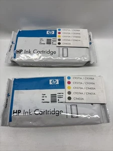 (2) HP  72 Cyan Printhead OEM C9371A - Picture 1 of 3
