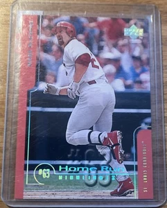 1999 UD Challengers for 70 Challengers Ed. HR Highlights #63 Mark McGwire /600 - Picture 1 of 3