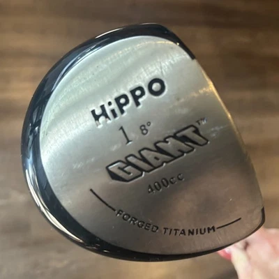 Hippo Giant 400cc Titanium 8° Driver 1-Wood S-Flex Graphite Shaft Right Hand 45" - Image 1 of 4