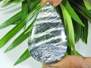 Natürlicher grüner Schweizer Opal rechteckig Birne Cabochon loser Edelstein 2... - Bild 1 von 9
