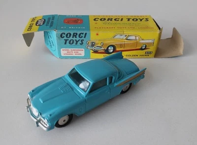Corgi Toys 211S Studebaker Golden Hawk mit Original Box - Bild 1 von 4