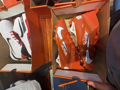 Nike Alpha Menace elite 4 SMU P Football Clemson Tigers Mens Size 11.5 - Image 1 of 4