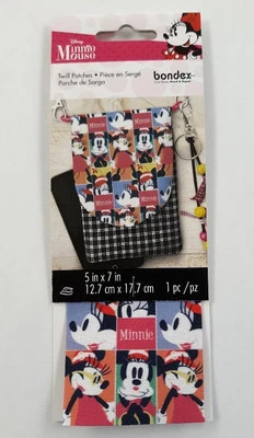 Bondex Minnie Mouse Iron-On Twill Patch - 5" x 7" Easy to Use - Image 1 of 3