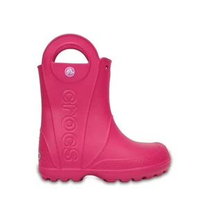 CROCS 12803-6X0 Little Kids Handle It Rain in Candy Pink - Picture 1 of 5