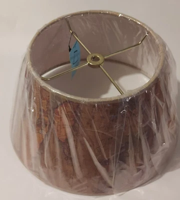 7" X 12" X 6" New Allure Antique Maps w/White Interior Lamp Shade - Image 1 of 4