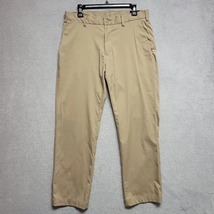 Polo Ralph Lauren Pants Mens 32x30 Brown Stretch Classic Fit Performance Distres - Picture 1 of 13