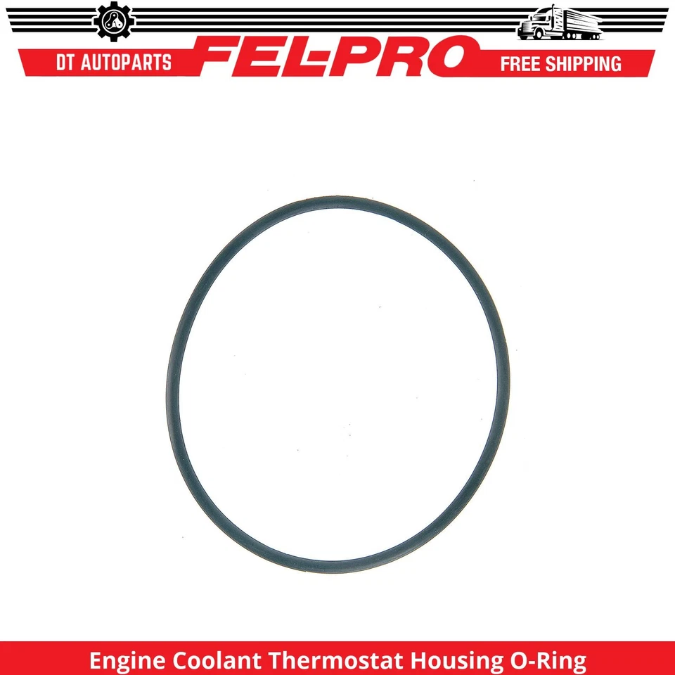 Carcasa termostato refrigerante motor Ford F-250 Super Duty 03-07 junta tórica Fel-Pro Foto 1 de 1