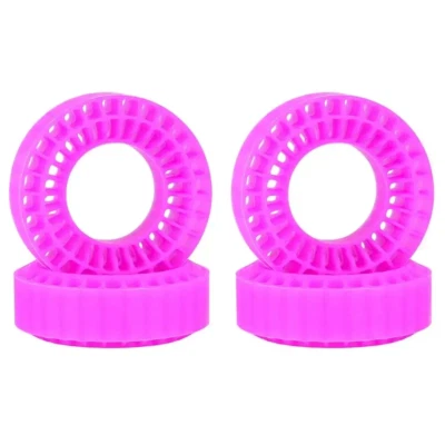 RC Hop Ups 1.0″ Rock Crawling Soft or Hard Pink Anti-Foam Inserts (4) (58-63mm) - Image 1 of 4
