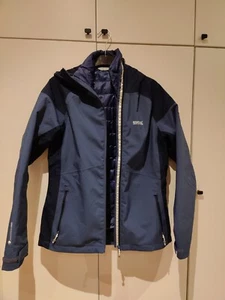 Regatta 2in1 Outdoor Jacke Gr. 36 blau wasserabweisend Fahrrad  - Bild 1 von 6