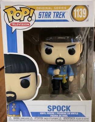 Star Trek Original Series - Mirror Spock - No:1139 - Pop! Vinyl HTF - Image 1 of 4