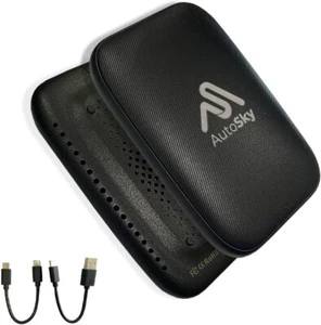 AutoSky Wireless CarPlay and Android Auto AI Box Lite for Factory Wired... - Picture 1 of 6