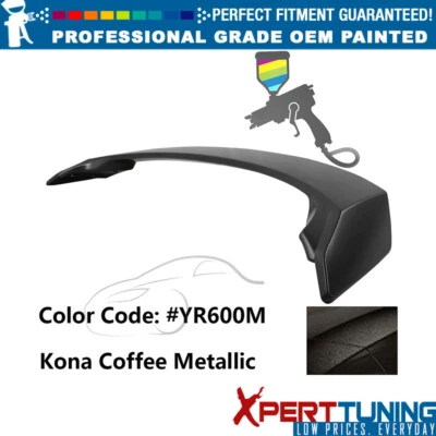 Alerón de maletero LED metálico para Honda Civic MD 22-26 #YR600M Kona café Foto 1 de 2