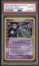 2000 Danone Pokemon Stadium Tip Shiny Gold #8 Mewtwo - PSA GEM MT 10 - Pop  3 on Goldin Auctions