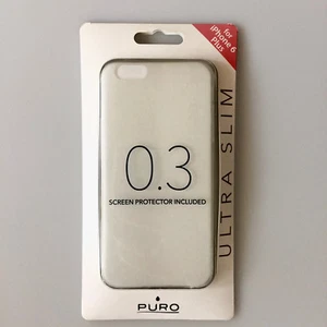Funda protectora trasera ultra delgada 0,3 para Apple iPhone 6 Plus transparente PURO IP - Imagen 1 de 1