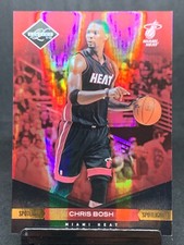 CHRIS BOSH SP INSERT #5/25~2011-12 PANINI LIMITED “SPOTLIGHT” RARE PARALLEL HEAT