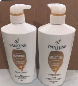 2 Pantene Pro-V Daily Moisture Renewal 2 in 1 Shampoo & Conditioner - 25.1 oz ea - Picture 1 of 1