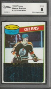 Tarjeta Wayne Gretzky 1981-82 Topps #182 lista de verificación excelente casi nueva 6 - Imagen 1 de 3