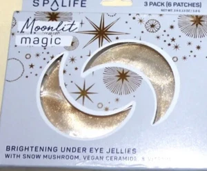 Spa Life Moonlit Magic Brightening under Eye Jellies  3 pack- 6 patches - vegan - Picture 1 of 1